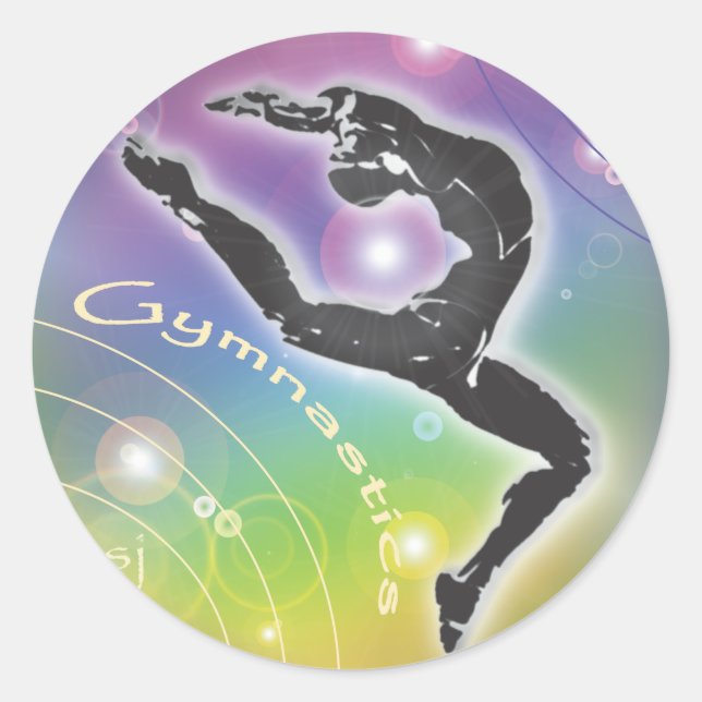 Autocollant de gymnastique (Devant)