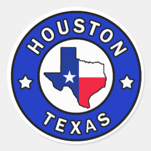 Autocollant de Houston le Texas