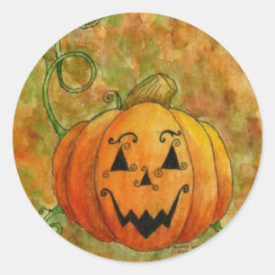 Autocollant de Jack O'Lantern