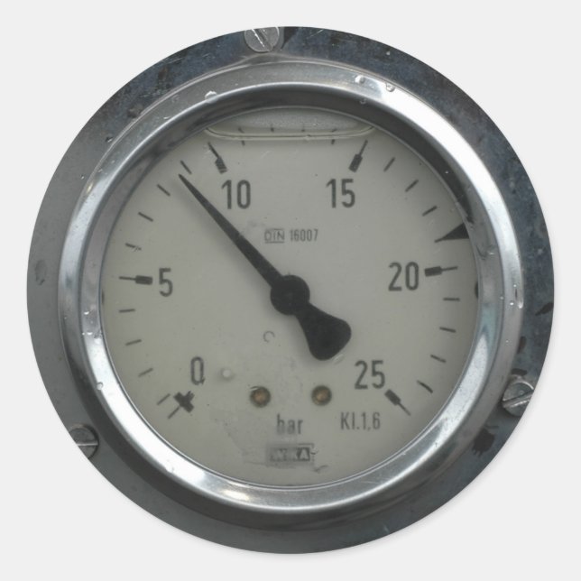 Autocollant de jauge (Devant)