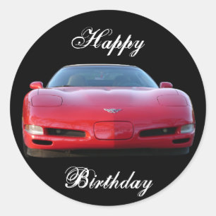 Autocollant de joyeux anniversaire