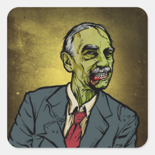 Autocollant de Keynes de zombi