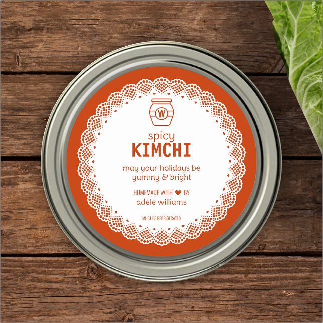 Autocollant de Kimchi Épicé Maison (Créateur téléchargé)