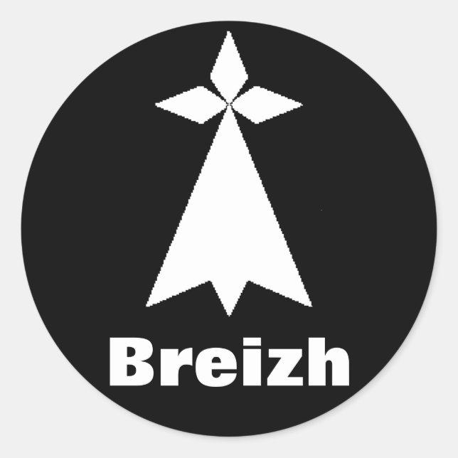 Autocollant de la Bretagne (Devant)