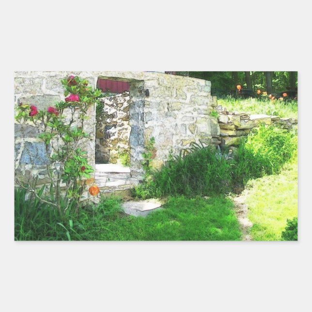 Autocollant de la cave à racines du vieux pays (Devant)
