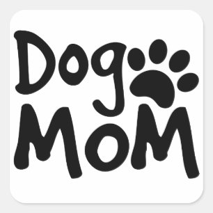 Autocollant de la maman du chien