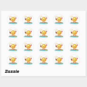 Autocollant de la partie de la piscine de soleil d