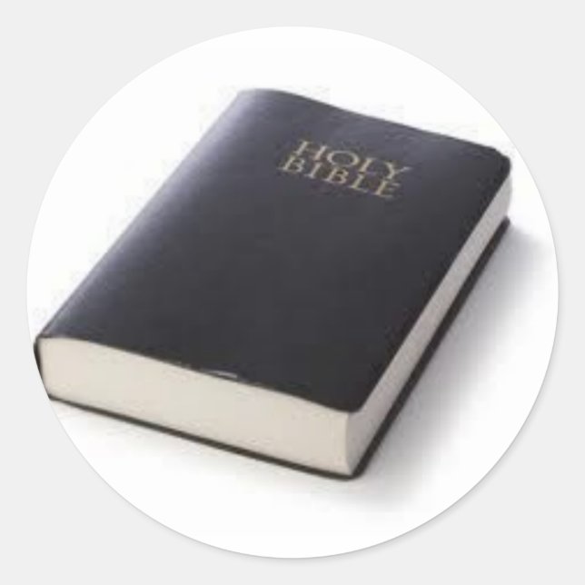 Autocollant de la Sainte Bible (Devant)