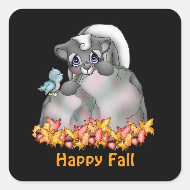 autocollant de la Skunk d'automne (Devant)