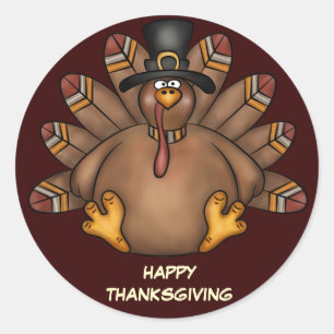 Autocollant de la Turquie de thanksgiving