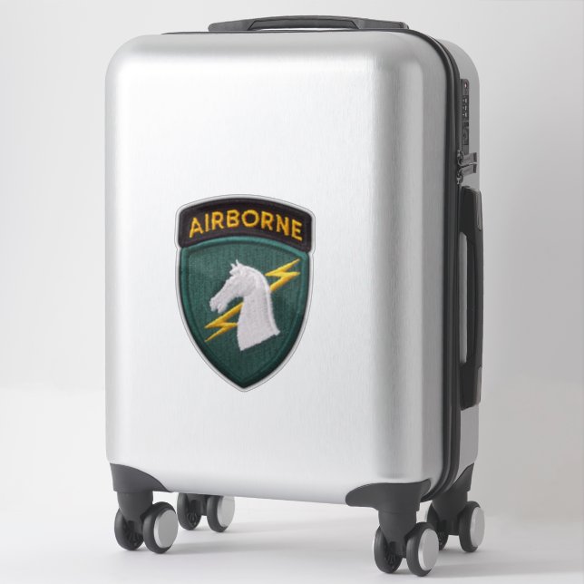 Autocollant de l'Armée de terre 1re Opérations spé (Sur valise)