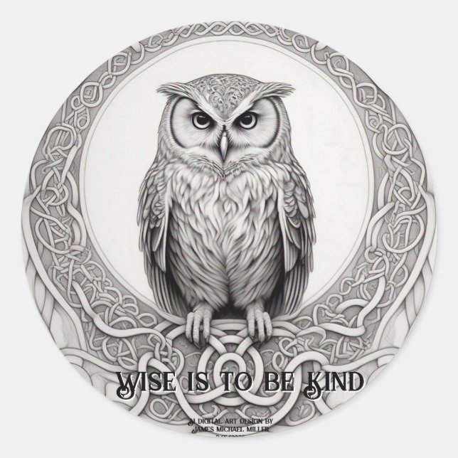 autocollant de l'artiste par James Michael Miller (Devant)