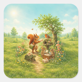 Autocollant de livraison de courrier de Moonberry