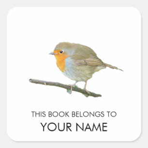 Autocollant de livre de Robin