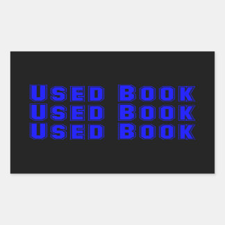 Autocollant de livre usagé