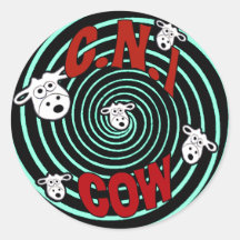 Autocollant de logo C.N.i Cow 2011