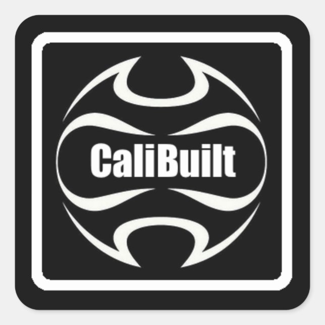 autocollant de logo Cali Construit (Devant)