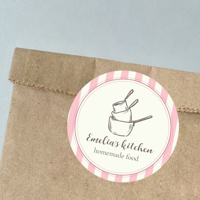 Autocollant de logo de ma petite cuisine (Créateur téléchargé)