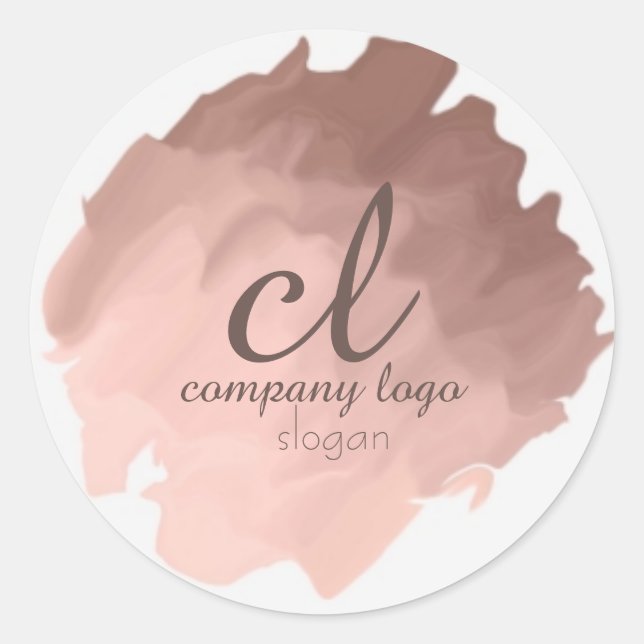 Autocollant de logo personnalisé (Devant)