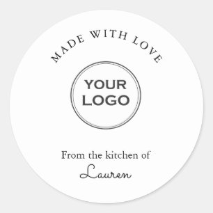 Autocollant de logo personnalisé Fabriqué avec amo