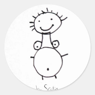 Autocollant de maman