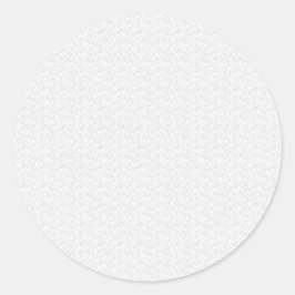 Autocollant de mariage floral blanc élégant