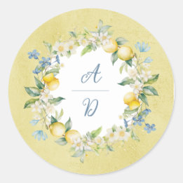 Autocollant de mariage La Dolce Vita Couronne de f