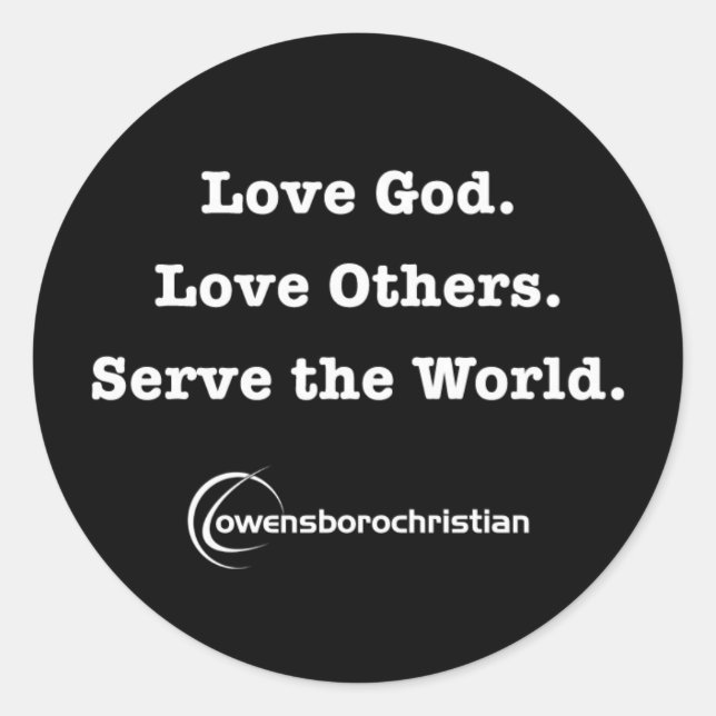 Autocollant de mission OCC Noir 3" (Devant)