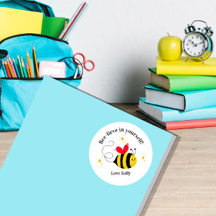 Autocollant de motivation abeille – Croyez en vous