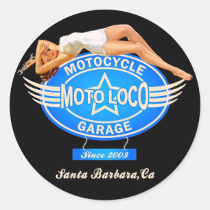 Autocollant de Moto Loco
