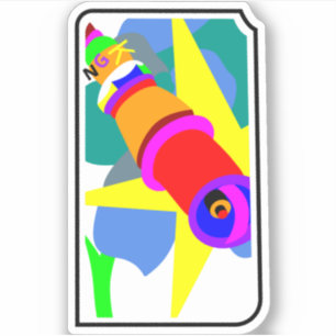 Autocollant de "NGKFLOWER"