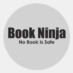 Autocollant de Ninja de livre