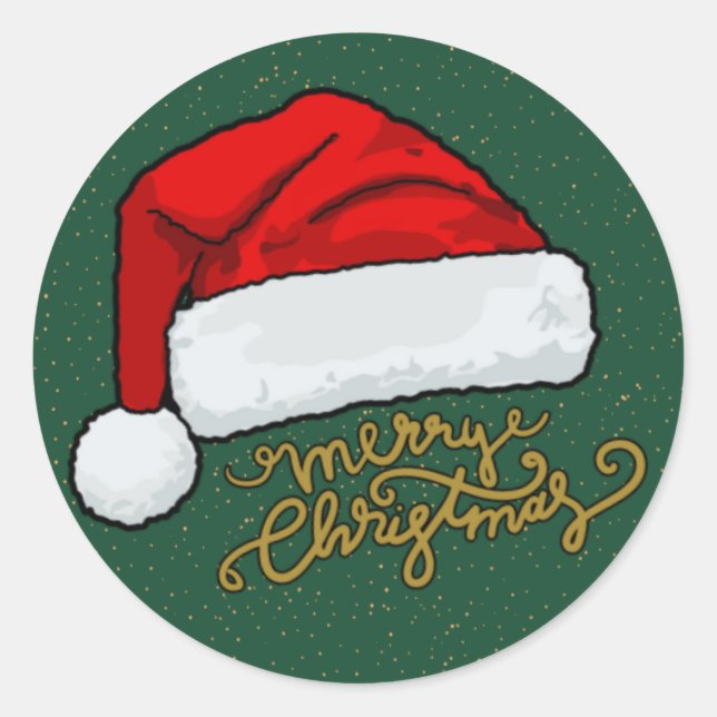Autocollant de Noël  (Devant)