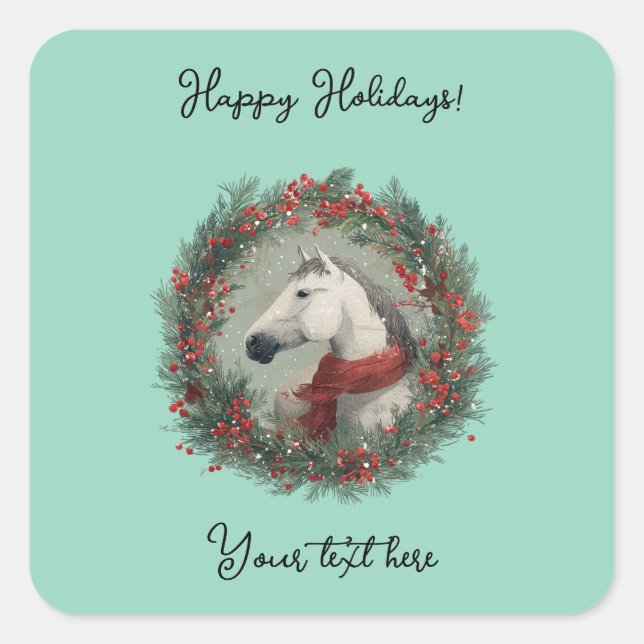 Autocollant de Noël  (Devant)