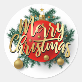 autocollant de Noël pour l'étiquetage des cadeaux