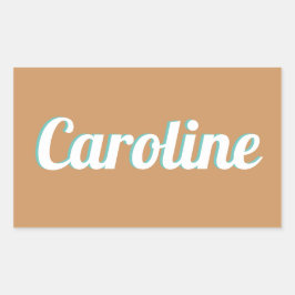 Autocollant de nom voor koffer de bagage