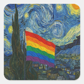 Autocollant de nuit étoilé
