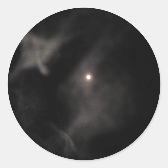 autocollant de nuit sombre (Devant)