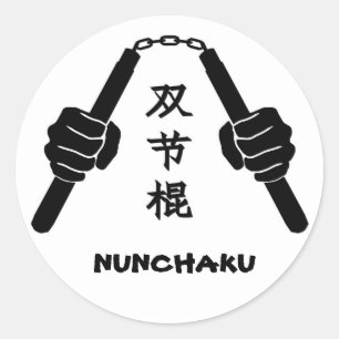Autocollant de Nunchaku