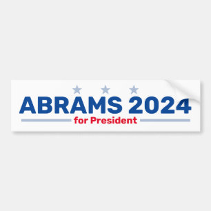 Autocollant de pare-chocs Abrams 2024