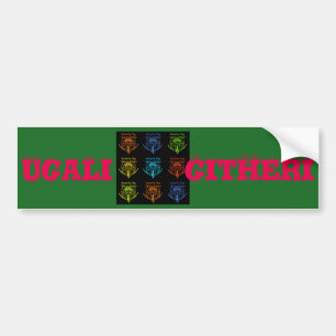 Autocollant de pare-chocs de voiture Modèle Ugali 