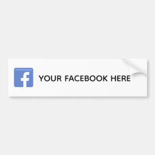 Autocollant de pare-chocs des médias sociaux