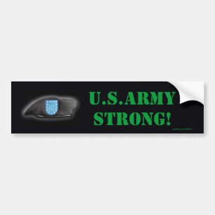 autocollant de pare-chocs des unités du béret de l