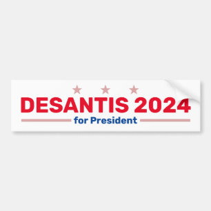 Autocollant de pare-chocs DeSantis 2024