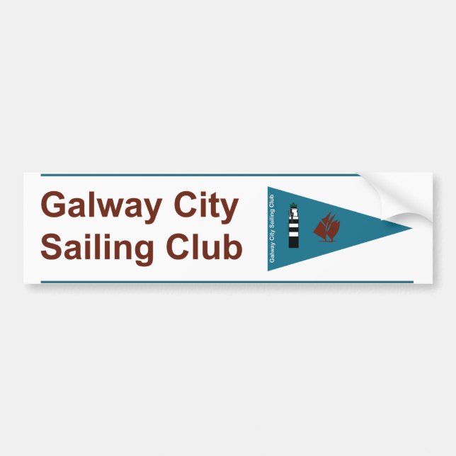 Autocollant de pare-chocs et de bateau de club de (Devant)
