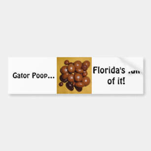 Autocollant de pare-chocs Gator Floride