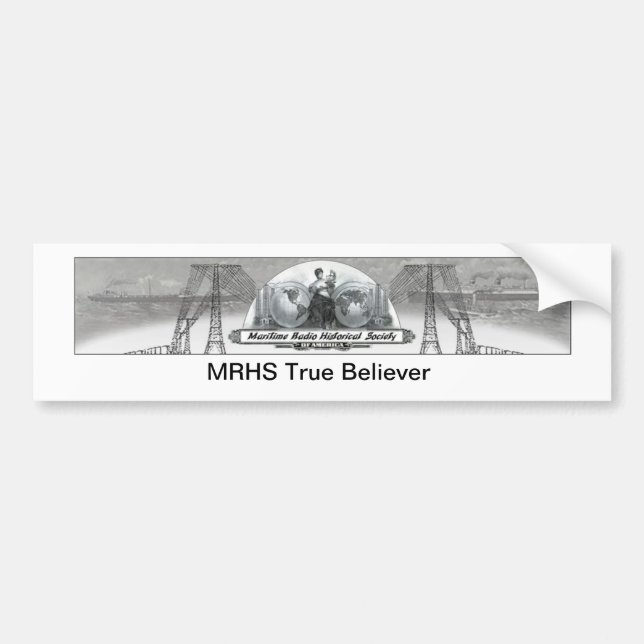 Autocollant de pare-chocs MRHS True Believer (Devant)