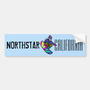 Autocollant de pare-chocs Northstar California