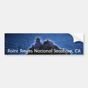 Autocollant de pare-chocs Point Reyes National Sea
