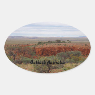 Autocollant de paysage extérieur australien